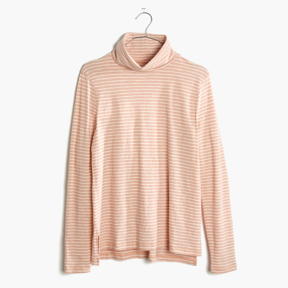 Madewell Striped Turtleneck Size Small